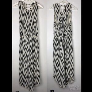 Banana Republic Black and White Dress